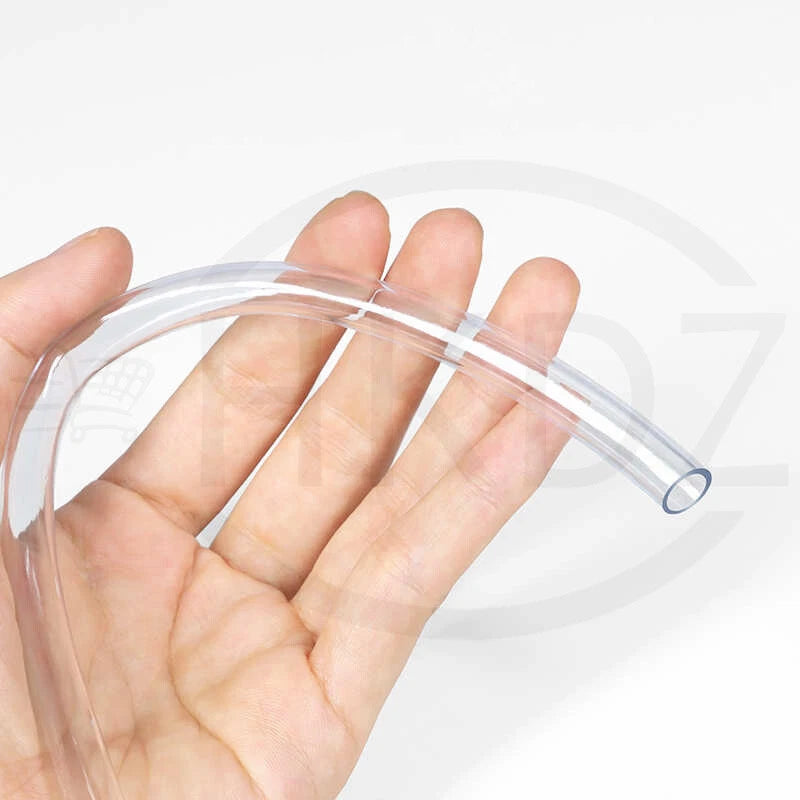 Clear PVC Hose Pipe Tube – Flexible Plastic Tubing for Water, Air, Pond & Aquarium