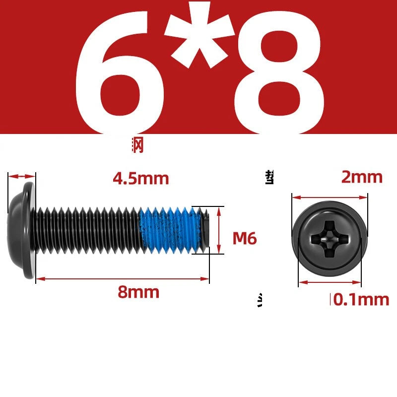 M2–M6 Flanged Button Head Screws – Carbon Steel, Phillips Drive, Nickel or Black Zinc Plated