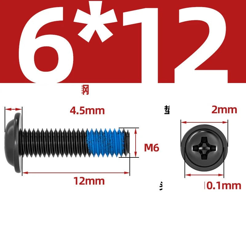 M2–M6 Flanged Button Head Screws – Carbon Steel, Phillips Drive, Nickel or Black Zinc Plated