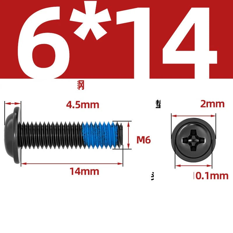 M2–M6 Flanged Button Head Screws – Carbon Steel, Phillips Drive, Nickel or Black Zinc Plated