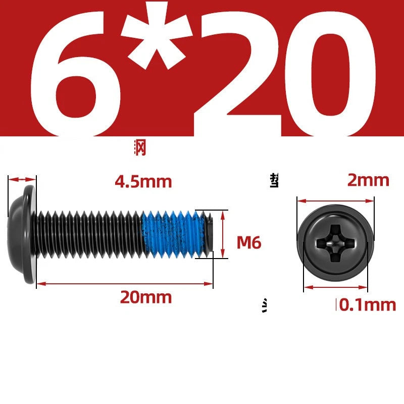 M2–M6 Flanged Button Head Screws – Carbon Steel, Phillips Drive, Nickel or Black Zinc Plated