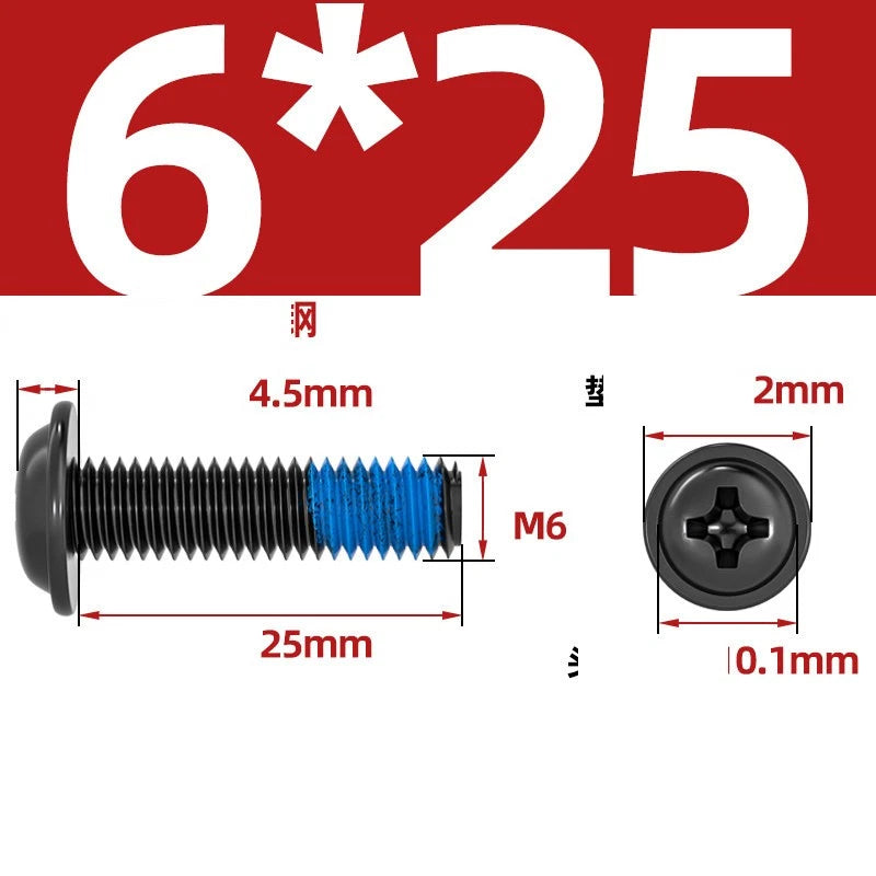 M2–M6 Flanged Button Head Screws – Carbon Steel, Phillips Drive, Nickel or Black Zinc Plated