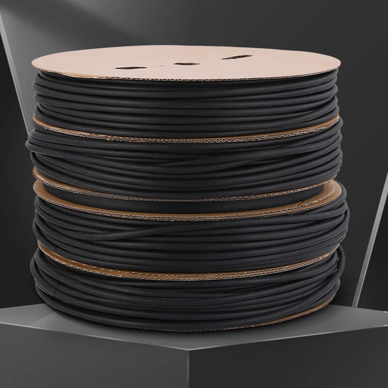 4:1 Adhesive Glue-Lined Heat Shrink Tubing – Waterproof Black