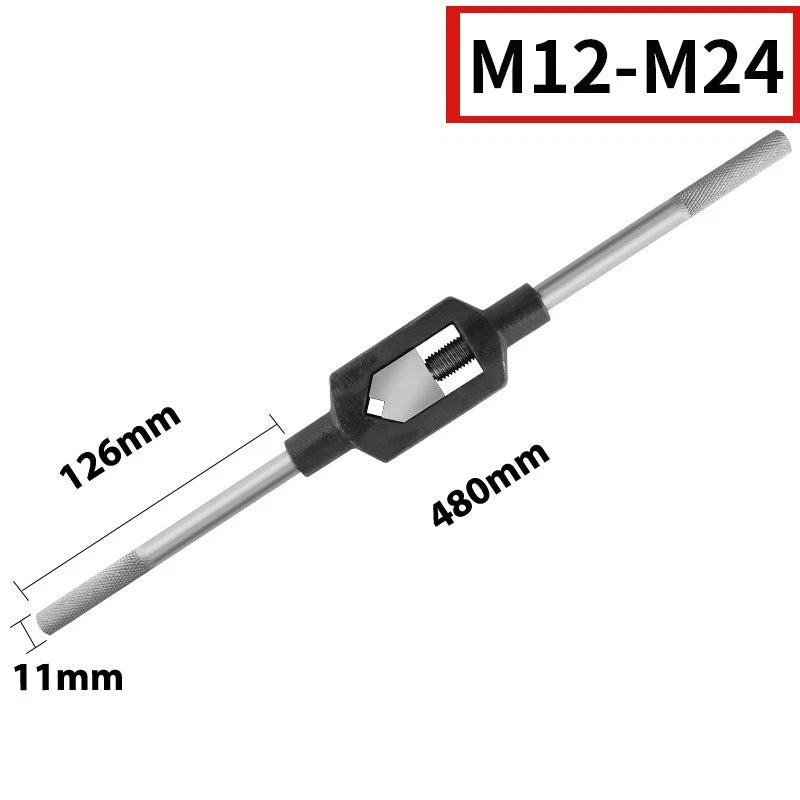 Tap Wrench Handle Alloy Steel Hand Taps Holder Tapping Wrench M2 M3 M6 to M24