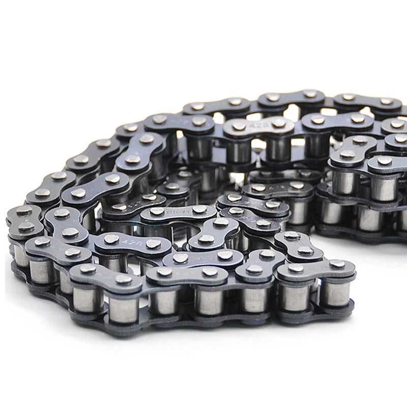 Simplex Roller Chain 10A 06B 08B 06C 08C Pitch 9.525 12.7 15.875mm Length 1.524M