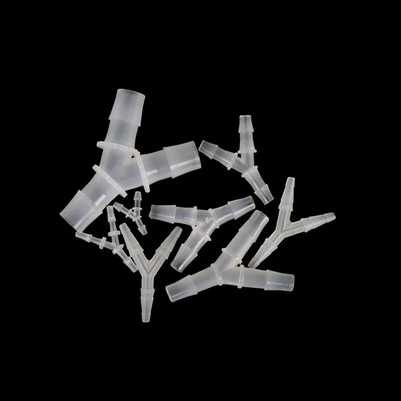 Food Grade Joiner Tubing Plastic Barbed Connector Pipe Hose Fittings Air Water