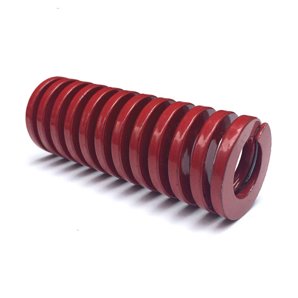 Red OD 8mm-50mm Compression Spring Heavy Duty Stiff Heavy Load Die Springs