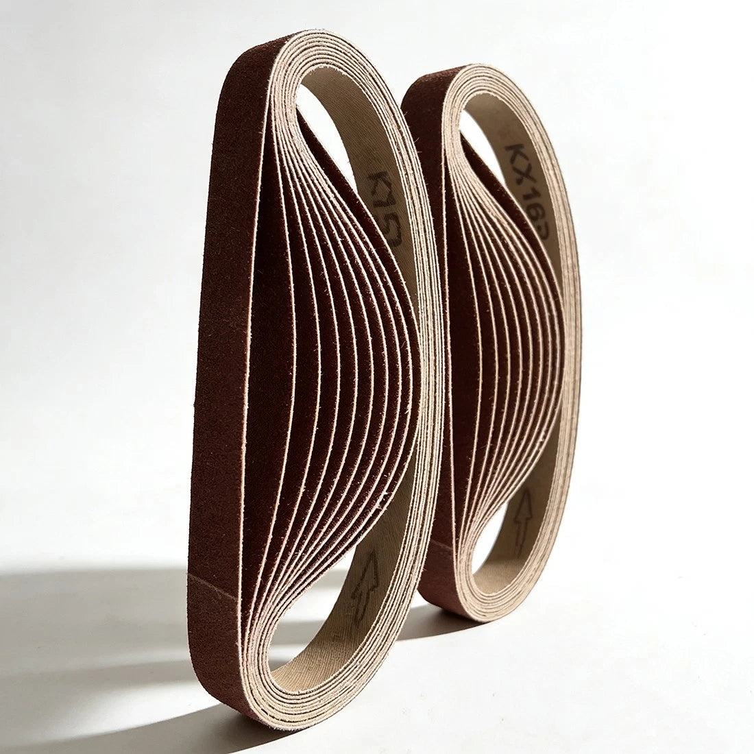13x458mm 10x330mm Aluminum Oxide Sanding Belts — P60 to P600 Grit for Portable Belt Sanders