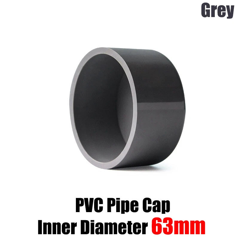 PVC Cap End Caps Plug Blanking ø20mm~200mm Grey Adhesive Drain Pipe Fittings