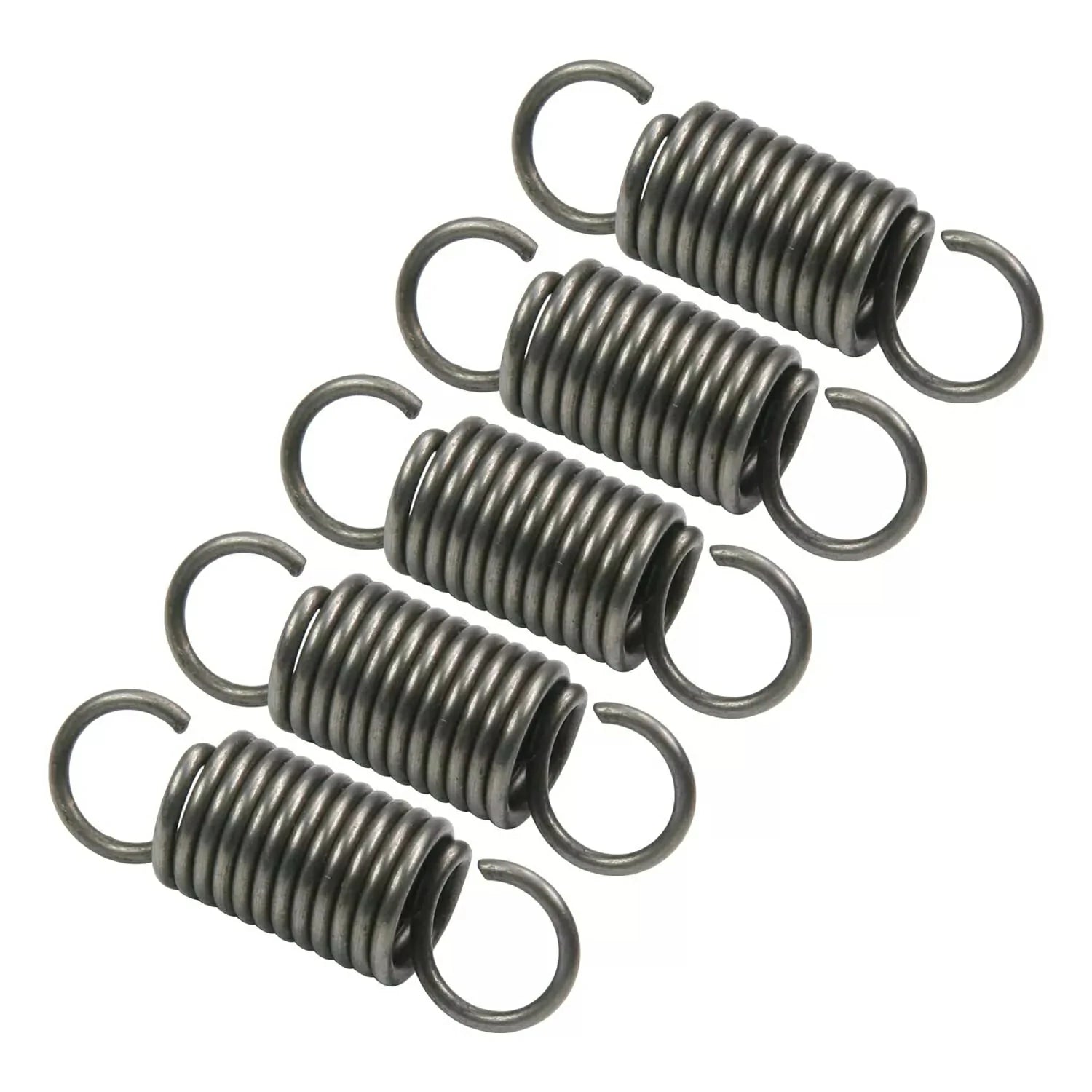 0.8mm to 1mm Wire Dia Hook Extension Tension Spring Springs Steel Small Spring