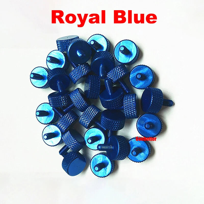 M3*35/40mm Knurled Thumb Screws Aluminum Alloy DIY Hand Tighten Grip Knob Bolts