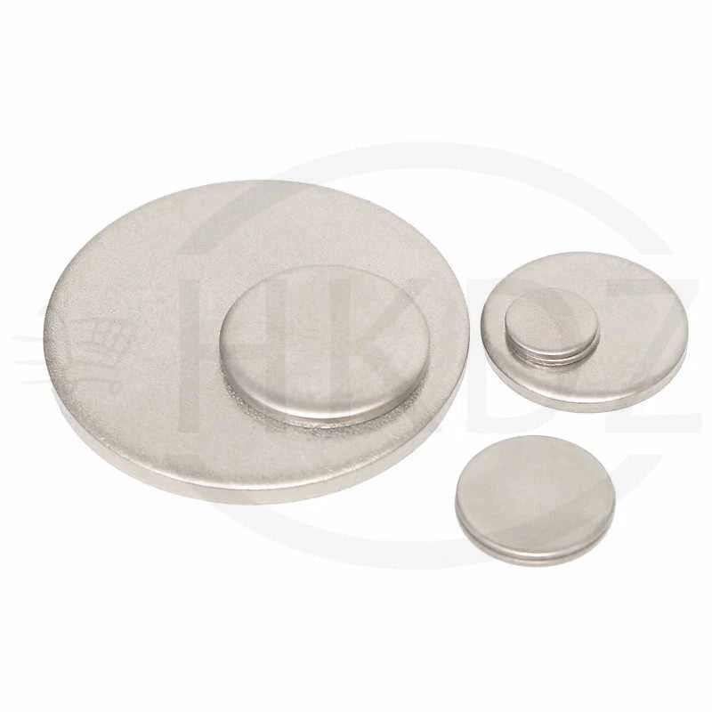 Stainless Steel Blank Round Disc 304 Grade Metal Sheet Plate Ø6-80mm Thick 1-5mm