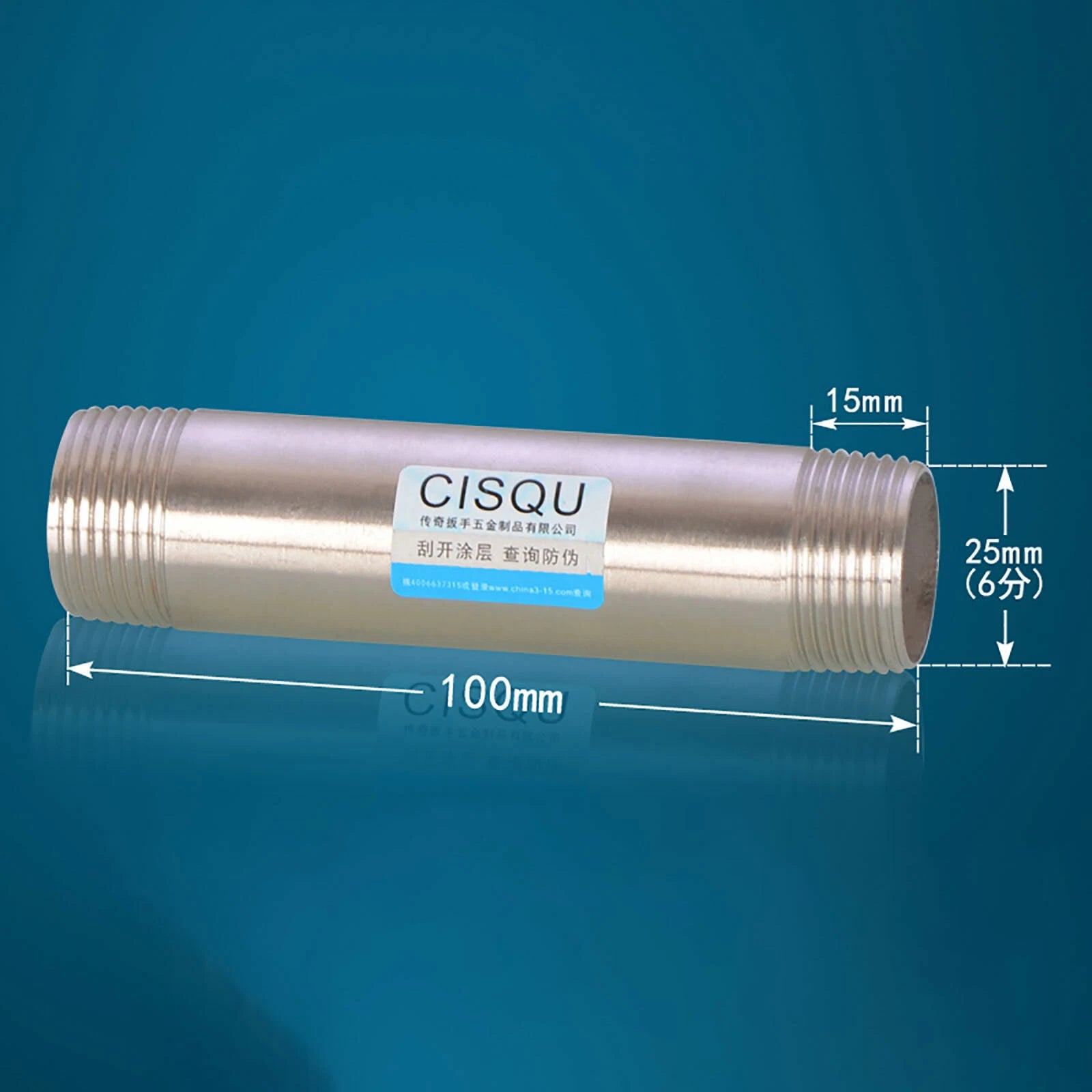 Stainless Steel 201 Male Thread Weld Nipple 1/2" 3/4" 1" | 100–500mm Pipe Fitting