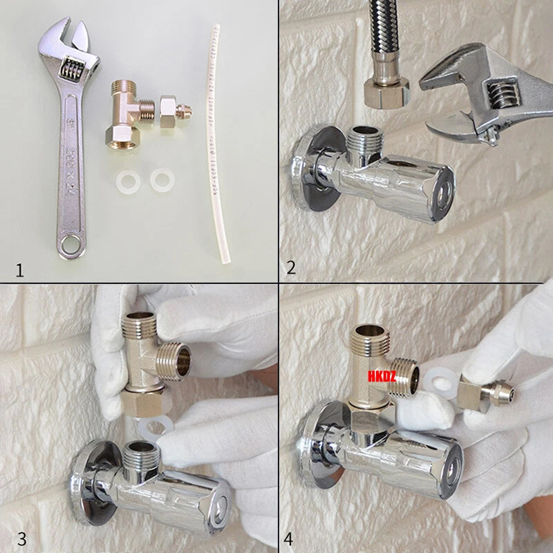 Brass Faucet Adapters Purifier Aerator Water Female Male Fittings Tap Connector
