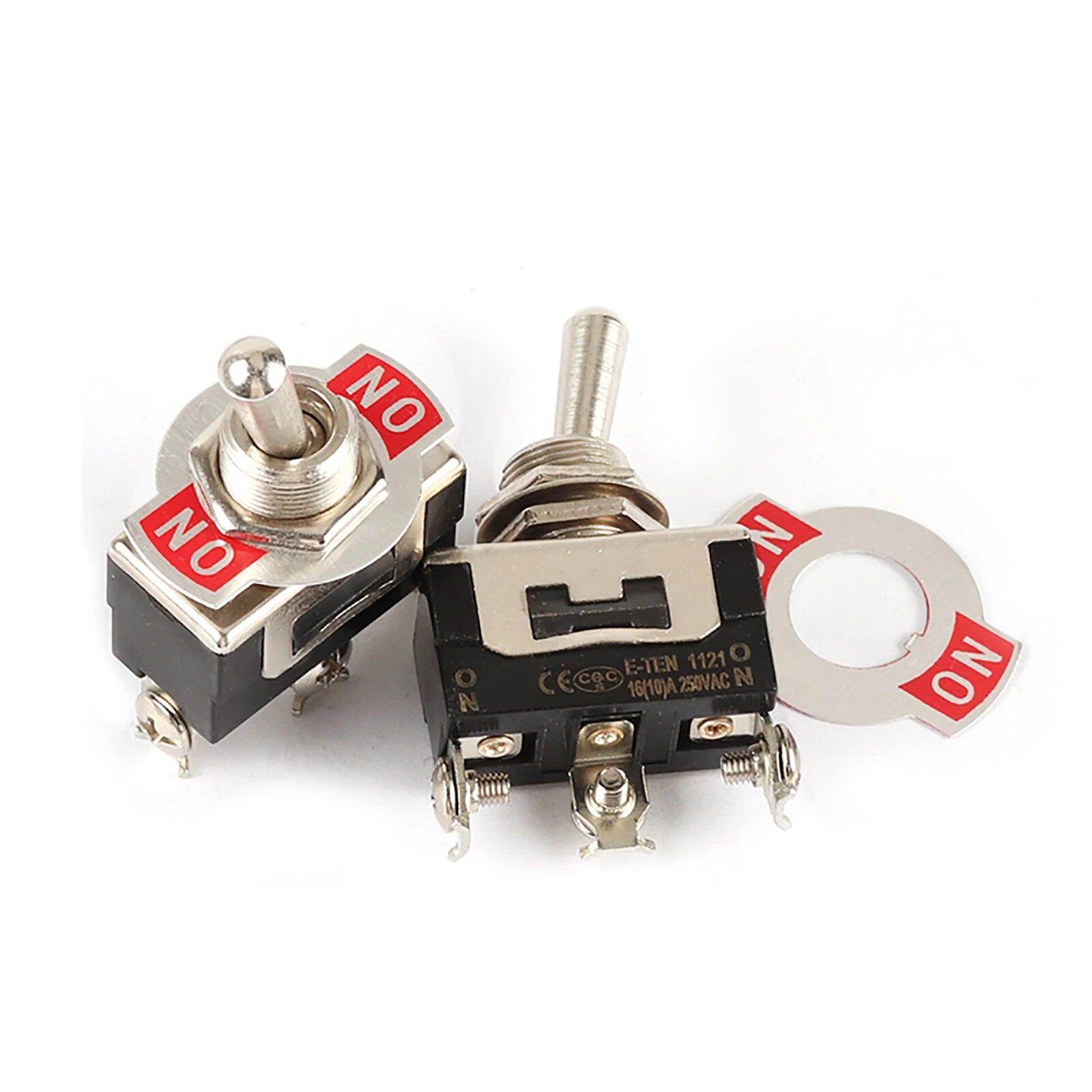 Heavy Duty Toggle Switch — 2 to 12 Position SPST/DPDT, 15A–25A, ON-OFF & ON-OFF-ON