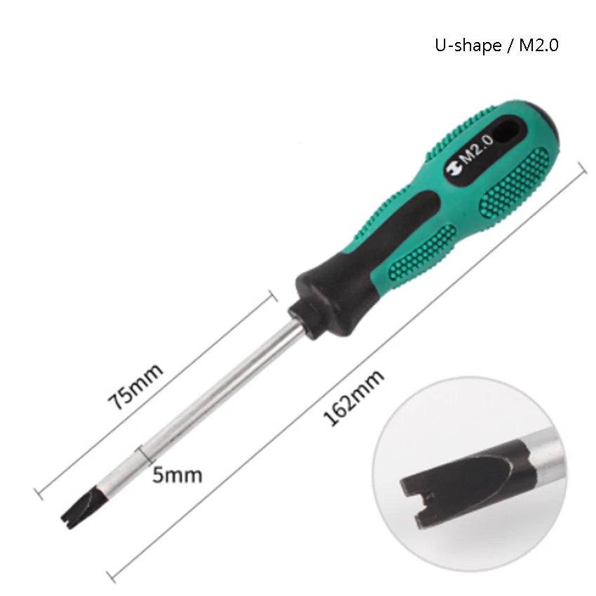 Security Screwdriver Set — Reverse Phillips, Y-Type, Triangle & Metric Bits