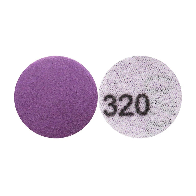 75mm Wet and Dry Sanding Discs 3 inch Sandpaper Hook and Loop Pads 123 X