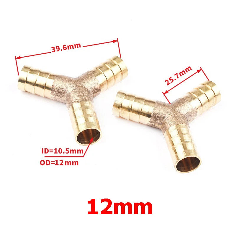 BSP Hose Barb Fittings — Y-Piece, T-Piece, Straight & Elbow Connectors