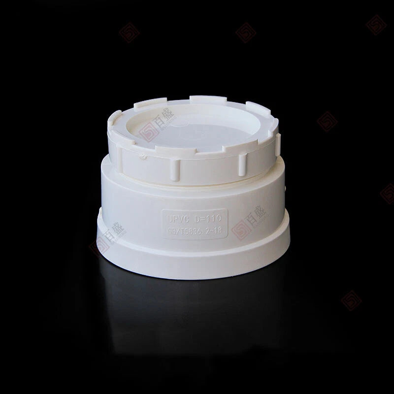 PVC Drain Pipe Connector Inspection Port Drainage Tube Fittings Reducer Adapters