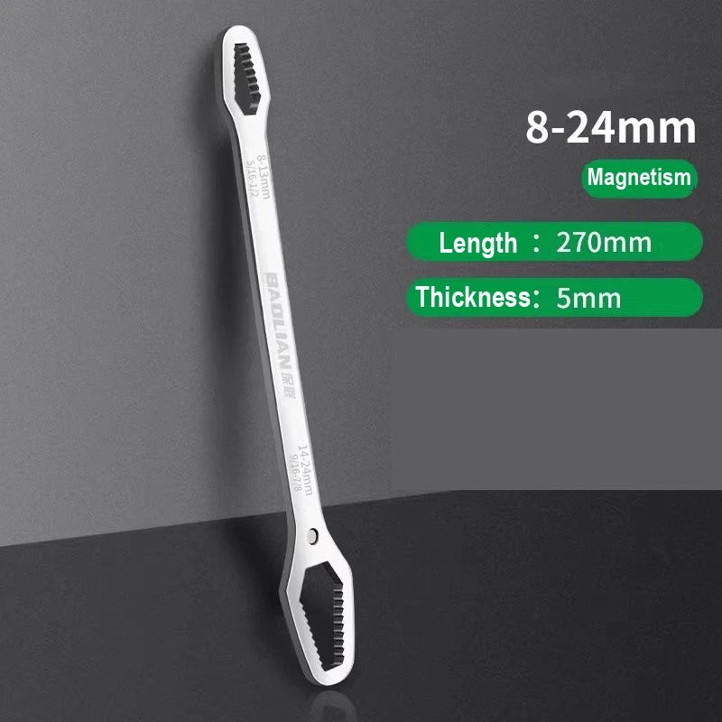 8-24mm Universal Torx Wrench Double-head Self-tightening Adjustable Wrench Tools