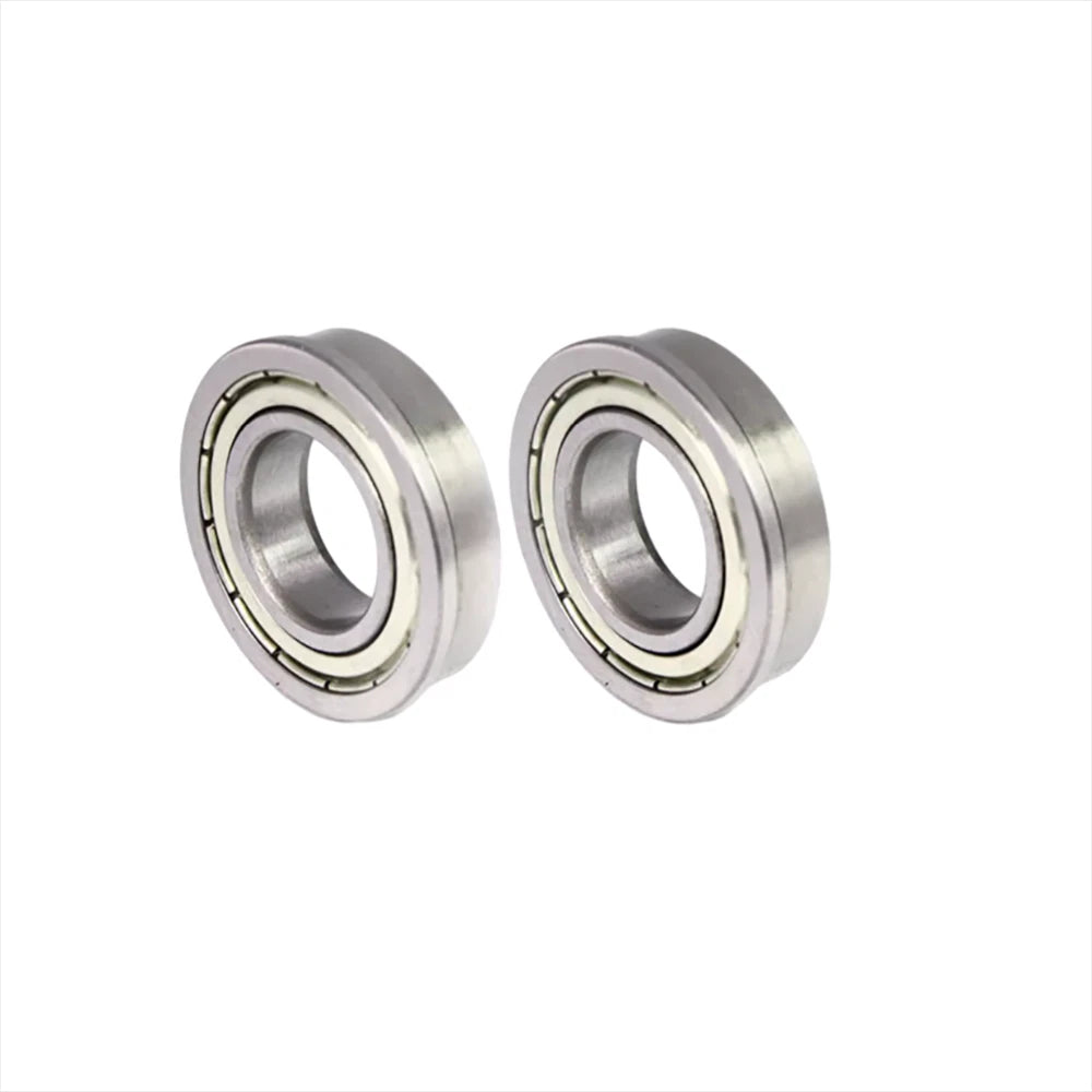 Miniature Metal Flanged Bearings Double Shielded Ball Bearing ZZ Type ID 2mm-8mm