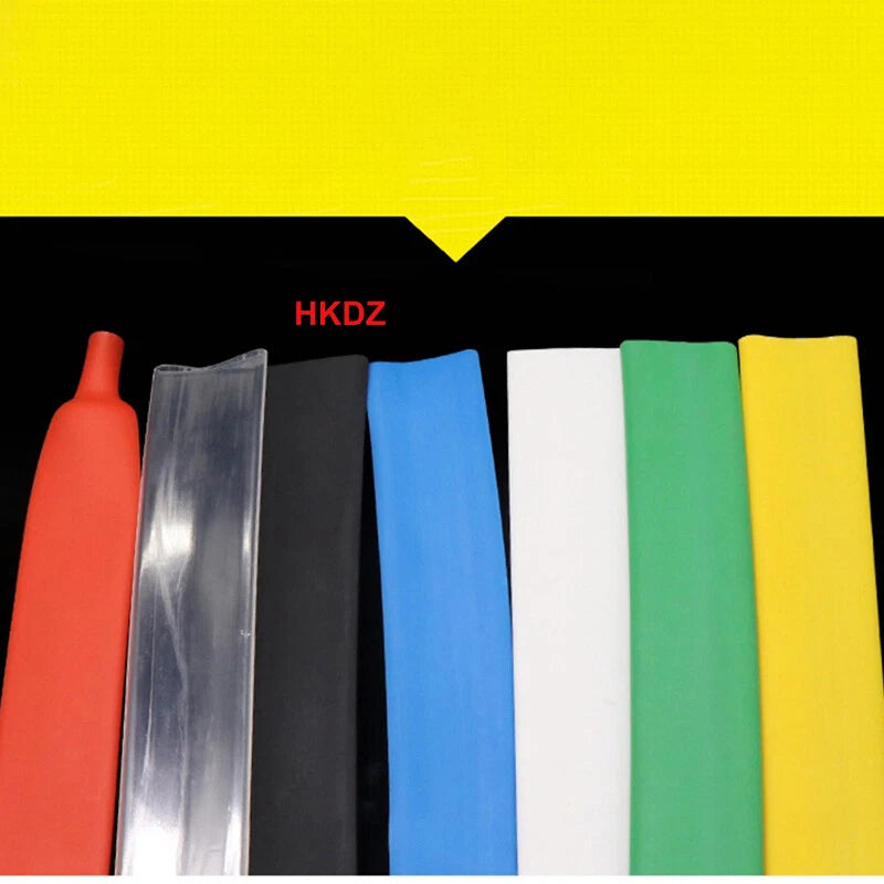 Heat Shrink Tubing Cable Adhesive 3:1 Heatshrink Sleeving Tube Car Φ1.6mm-Φ85mm