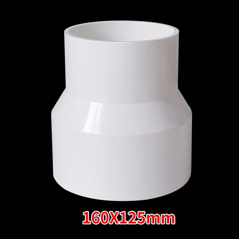 110-200mm PVC Pipe Reducing Plumbing Concentric Connector Coupling Fittings Big