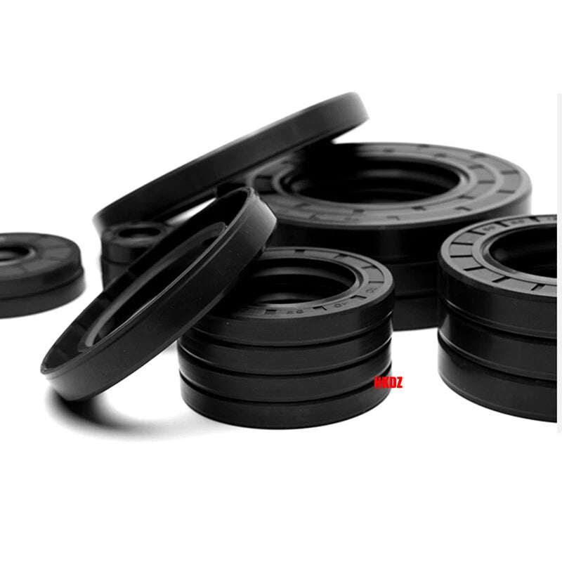 NBR TC Simmerring Oil Seal Nitrile Rubber Rotary Shaft Seals Metric ID 55~155mm