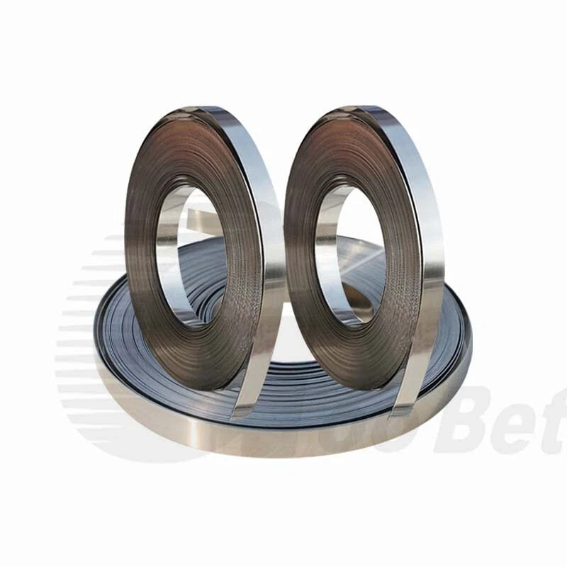 A2 304 Stainless Steel Flat Bar Metal Strip Sheet Foil Band Roll 0.1mm-1mm Thick