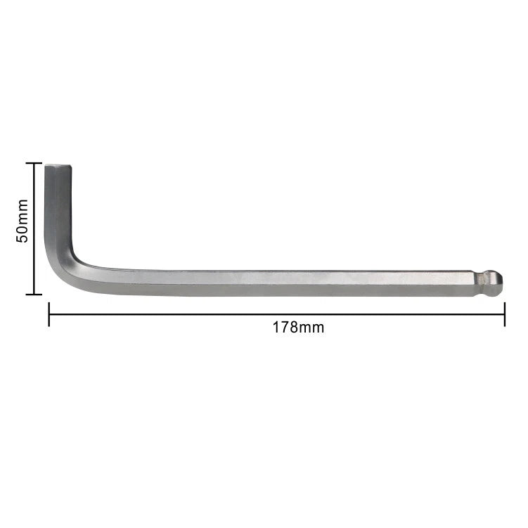 Metric Allen Hex keys 1.5 - 22mm Hexagon Allan Alan Key Long Arm Wrench CR-V