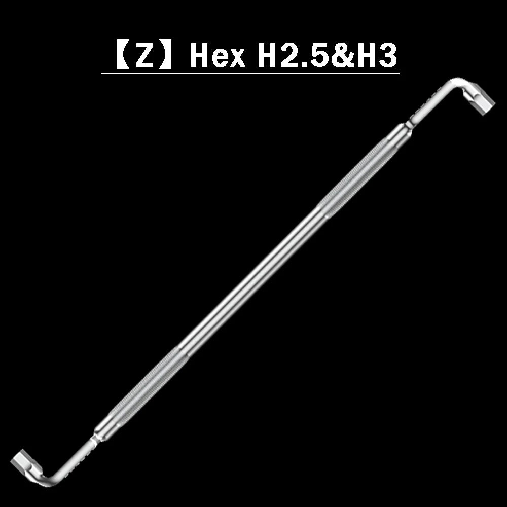 Magnetic Slot Phillips Hex Torx Screwdriver Wrench Right Angle Tight Space Bent