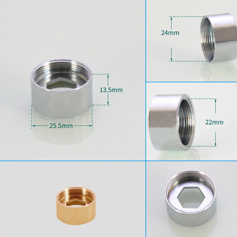 BSP Thread Male to Female Tap Connector Adapter — Kitchen & Garden Hose Fitting