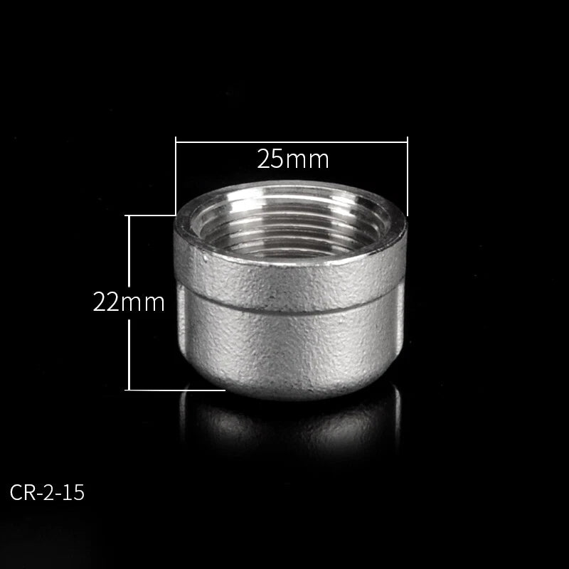 304 Stainless Steel BSP Pipe Plug & Cap Fittings — Male Plugs & Female Blanking Caps