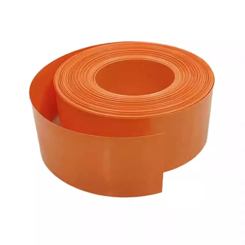 PVC Heat Shrink Tubing 7mm to 115mm – 1M Flat Width Insulation Wrap