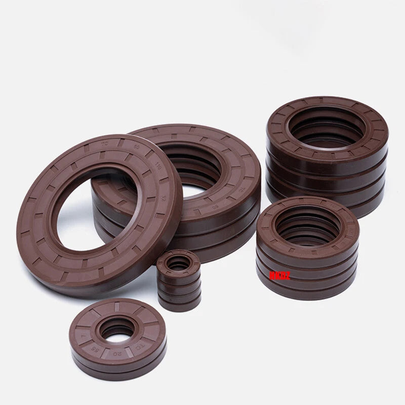 FKM TC Oil Seals Metric Size — Fluorine Rubber Rotary Shaft Seal, ID 80–190mm
