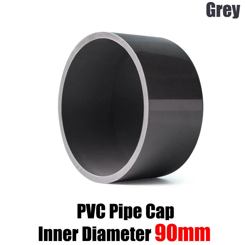 PVC Cap End Caps Plug Blanking ø20mm~200mm Grey Adhesive Drain Pipe Fittings