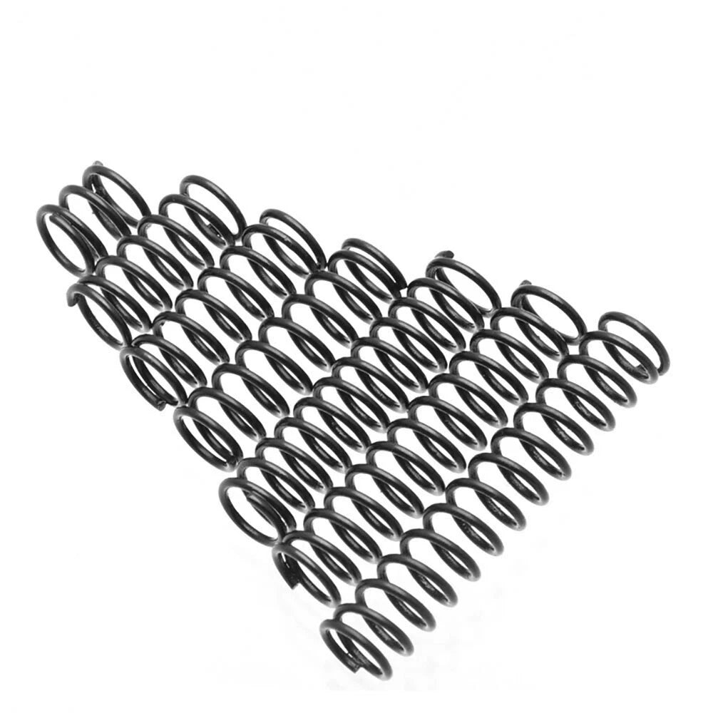 Black Compression Spring 6mm Wire Dia 155-190mm Length Pressure Springs Steel