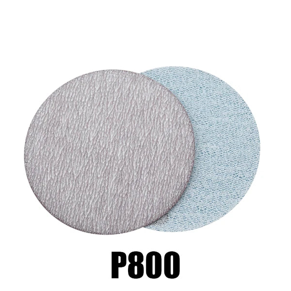 Dry Grinding 25/50/70mm Abrasive Paper Flocking Sandpaper Pad Sanding Disc