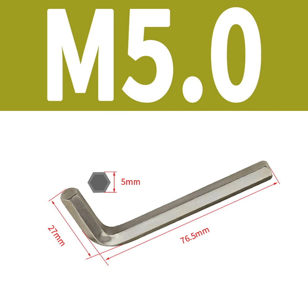 Allen Hex Key Long Arm Metric 0.7mm-17mm Hexagonal Wrench Keys Screwdriver 911-L