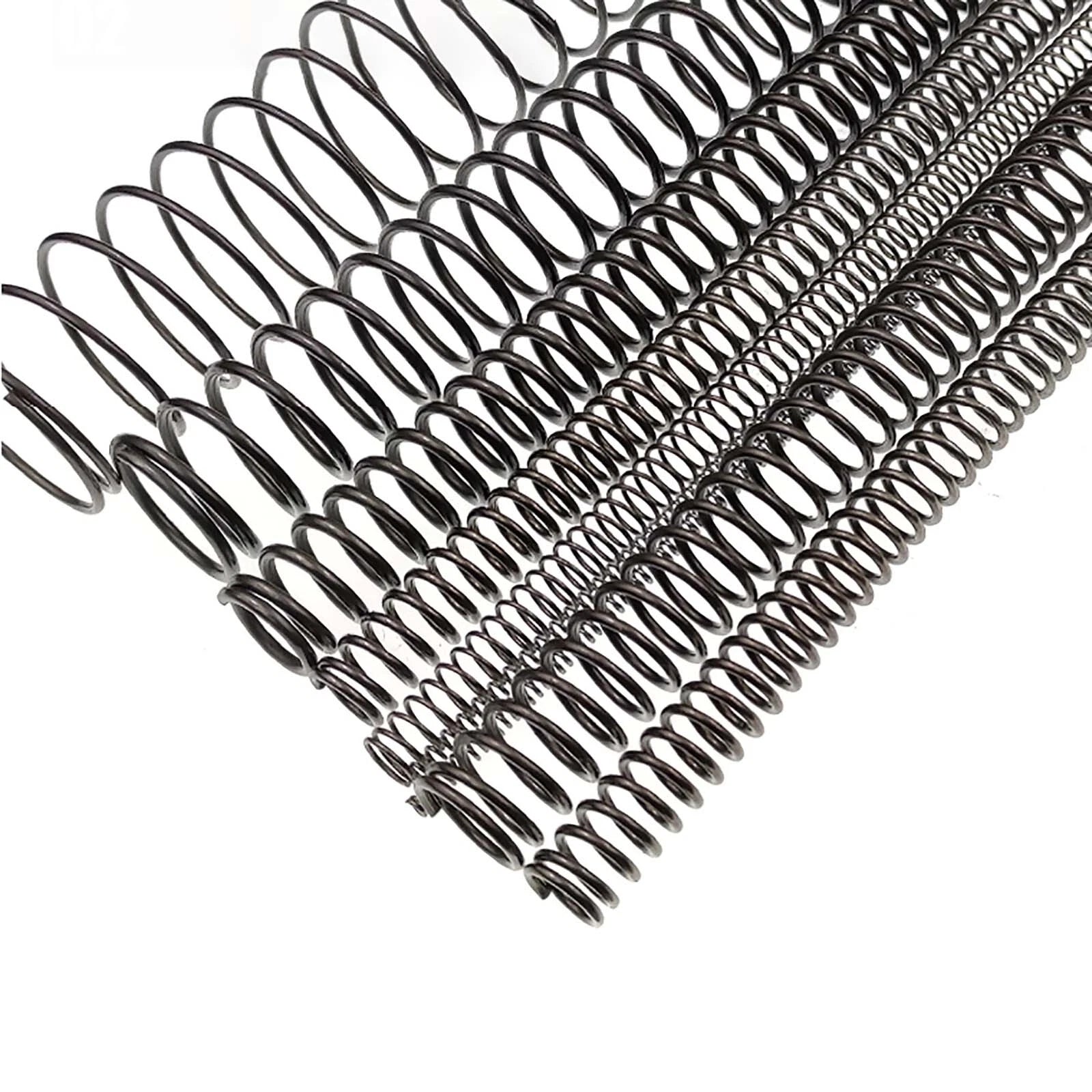 Length 300mm Compression Spring Steel 0.3mm - 3mm Wire Dia Pressure Coil Springs