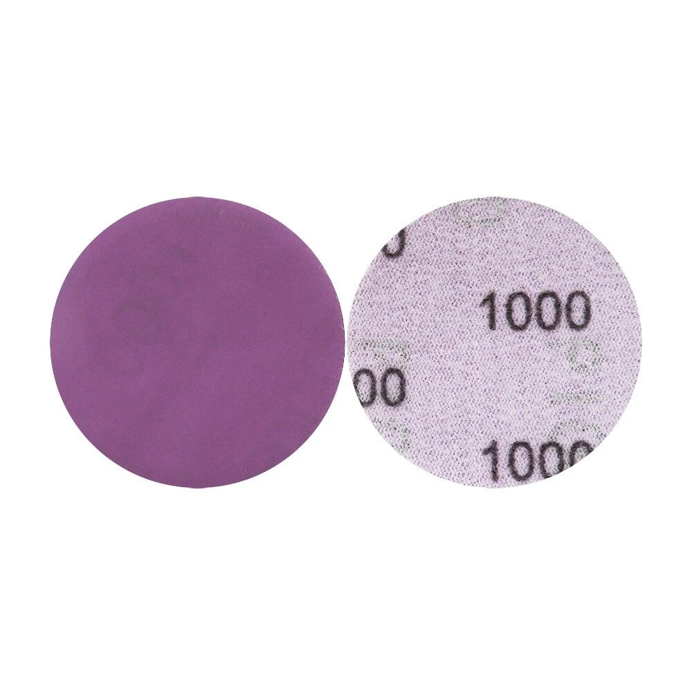 50mm Wet and Dry Sanding Discs 2 inch Sandpaper Hook and Loop Pads Grit 60-10000