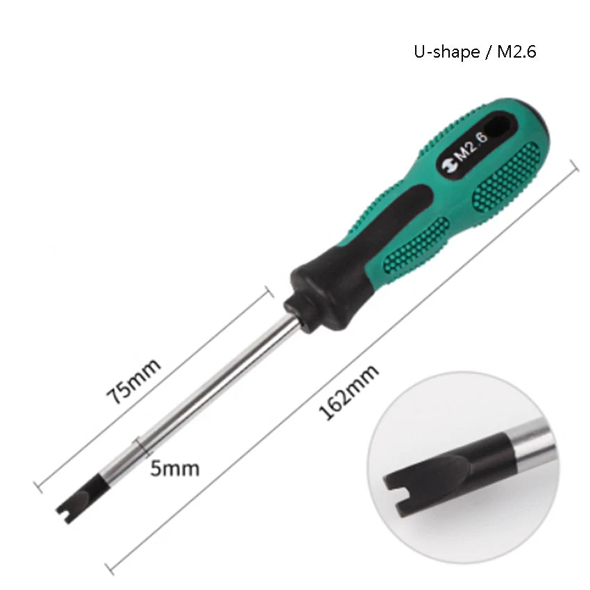 Security Screwdriver Set — Reverse Phillips, Y-Type, Triangle & Metric Bits