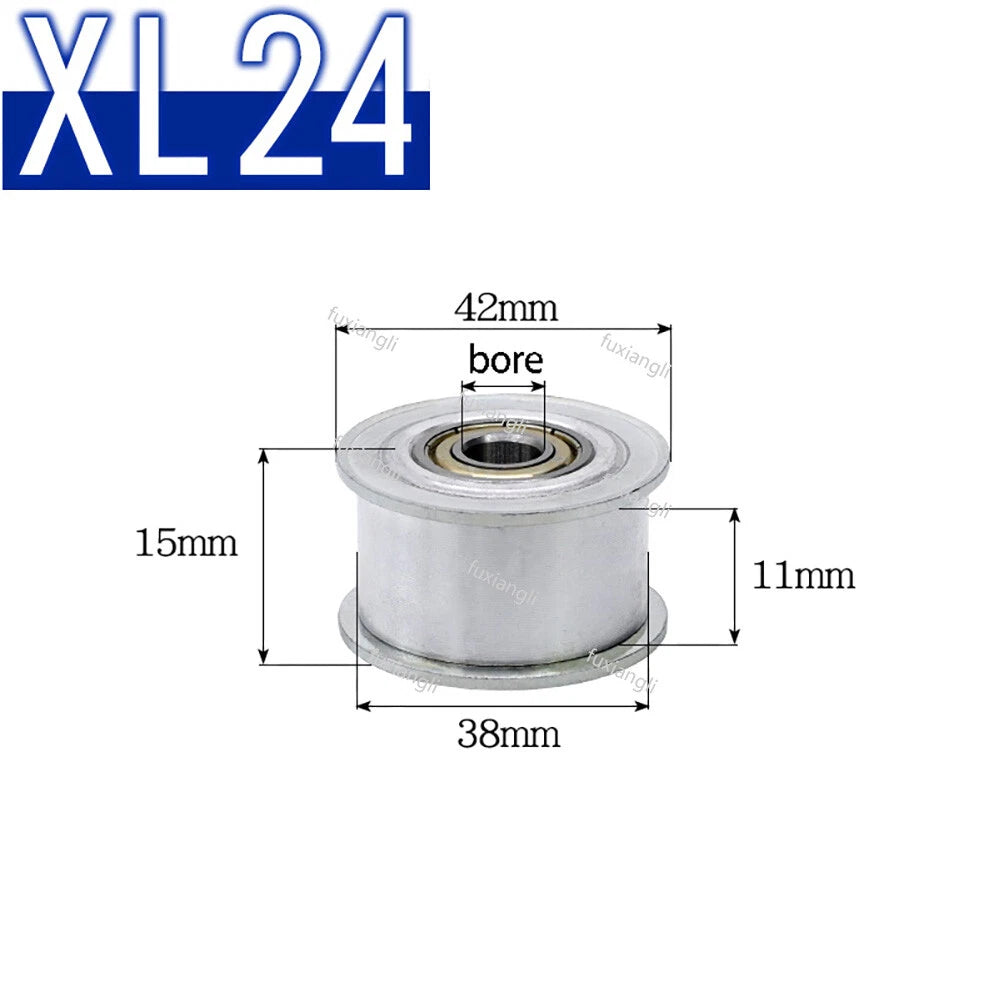 XL Timing Belt Idler Bearing Pulley Tensioner Toothless & Toothed Width 11mm