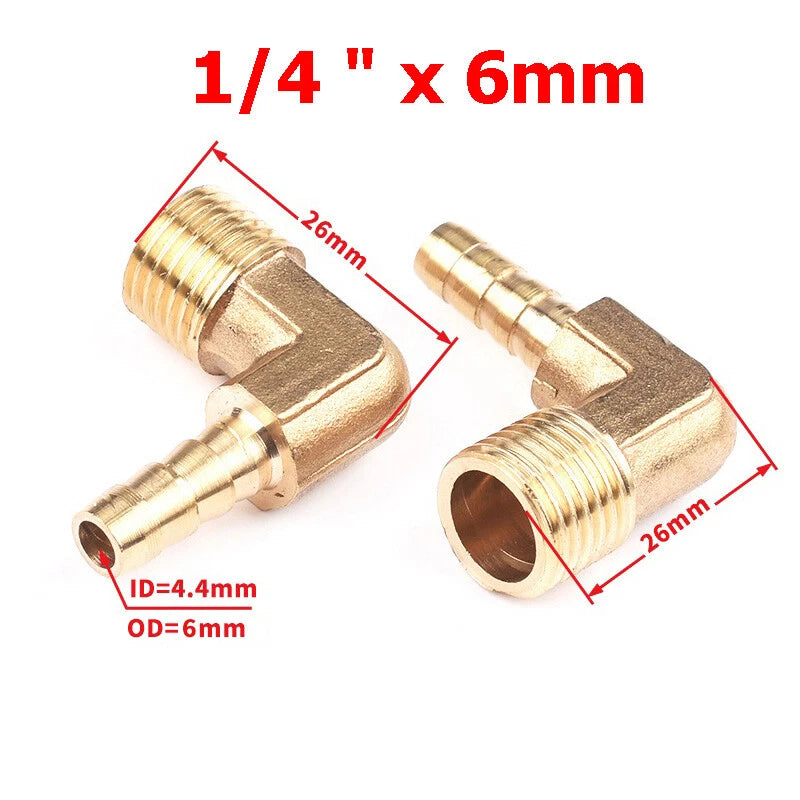 BSP Hose Barb Fittings — Y-Piece, T-Piece, Straight & Elbow Connectors