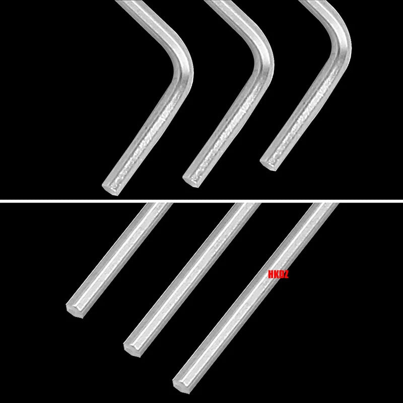 M2~M8 Metric Short Arm Allen Keys Hex Wrenches Hexagonal Key 0.9mm~4mm All Sizes