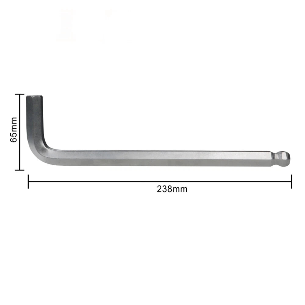 Metric Allen Hex keys 1.5 - 22mm Hexagon Allan Alan Key Long Arm Wrench CR-V