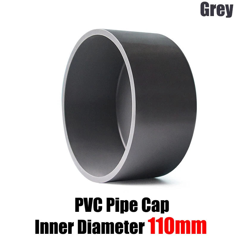 PVC Cap End Caps Plug Blanking ø20mm~200mm Grey Adhesive Drain Pipe Fittings