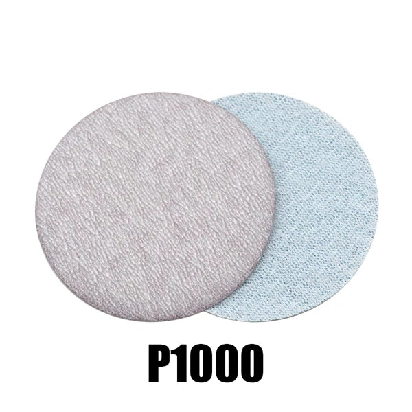 Dry Grinding 25/50/70mm Abrasive Paper Flocking Sandpaper Pad Sanding Disc