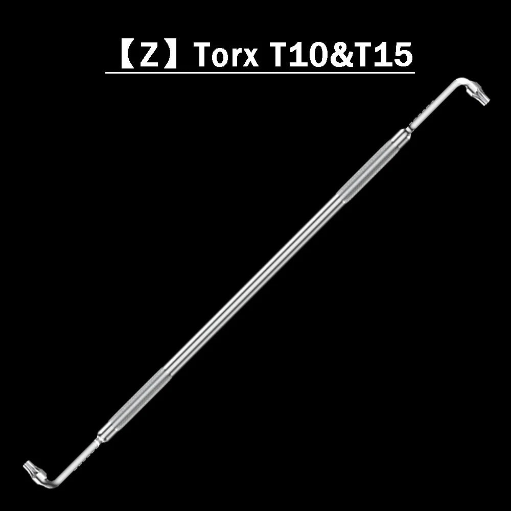 Magnetic Slot Phillips Hex Torx Screwdriver Wrench Right Angle Tight Space Bent