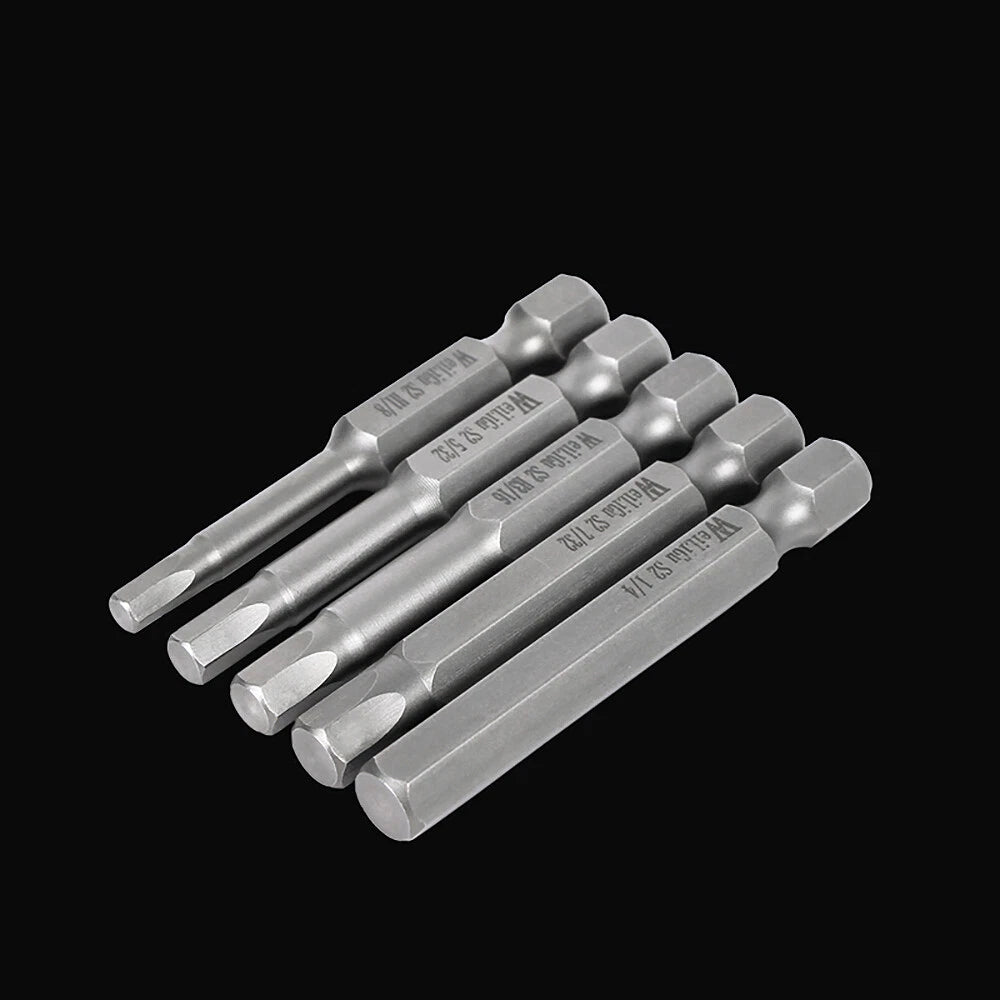 Hex Head Allen Wrench Drill Bit Set 1/4 hex shank Inch 1/8 5/32 3/16 7/32 3/32